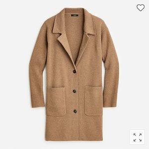 Collared sweater-jacket
Item: BJ607
HTHR DARK CAMEL